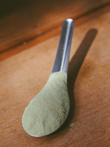 istock green milk tea powder 2032371400