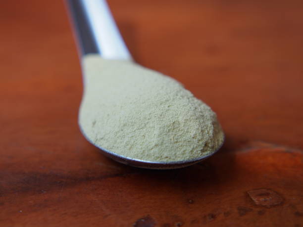 istock green milk tea powder 2032385458