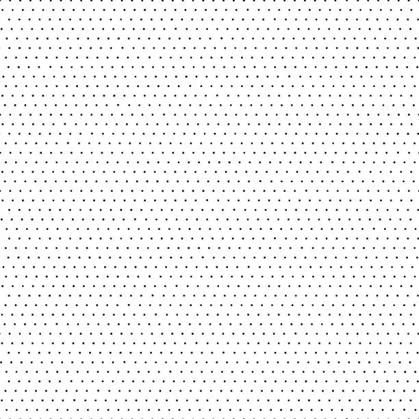 Vector illustration of Vector seamless pattern. Hand drawn polka dot texture.