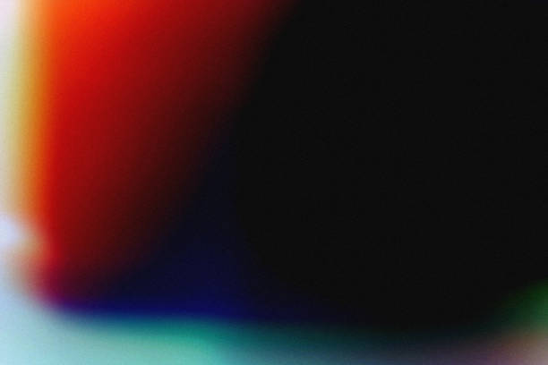abstract colorful grainy background imitating light leak on photographic film - lóe sáng bức ảnh hình ảnh sẵn có, bức ảnh & hình ảnh trả phí bản quyền một lần