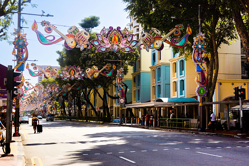Little India is a vibrant district in Singapore that offers a glimpse into the rich culture and heritage of the Indian community. Located east of the Singapore River and north of Kampong Glam, it's a bustling enclave known for its colorful streets, temples, and amazing food.