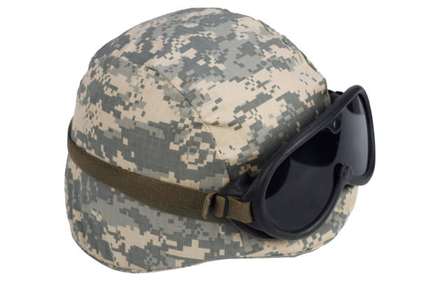 istock US army helmet with goggles 2032485873