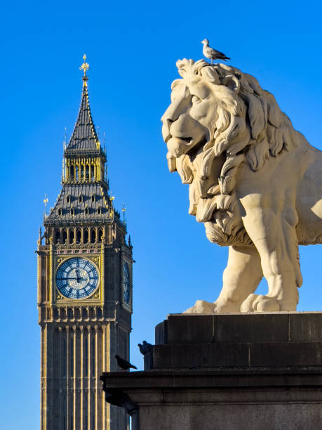 Big Ben Clock Tower in central London in the United Kingdom.