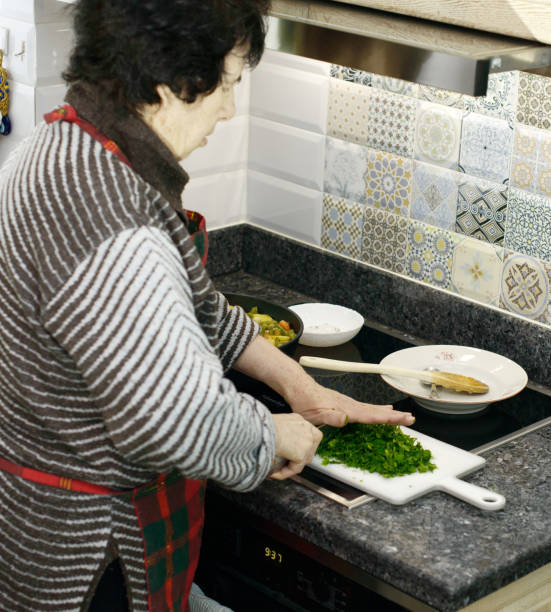 istock Preparing Fresh Parsley Garnish 2032536060
