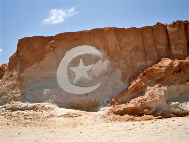 istock Symbol of Canoa Quebrada beach. 2032578605