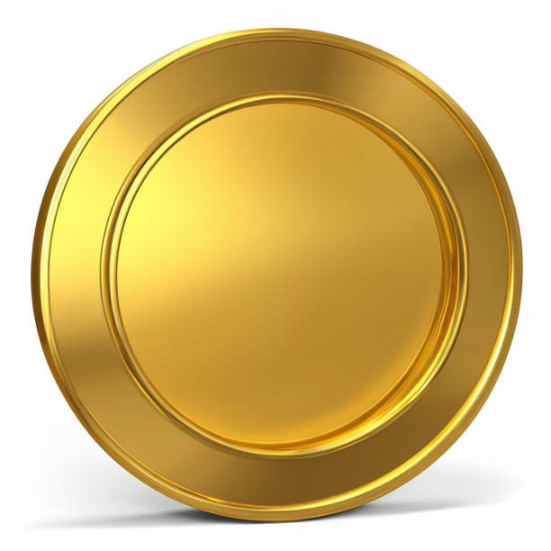 istock Isolated Golden Coin 2032579666
