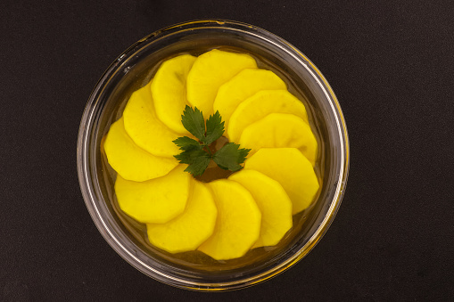 Danmuji is Korean Yellow Pickled Radish.