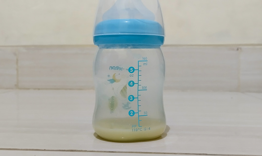 baby bottle pacifier with breast milk