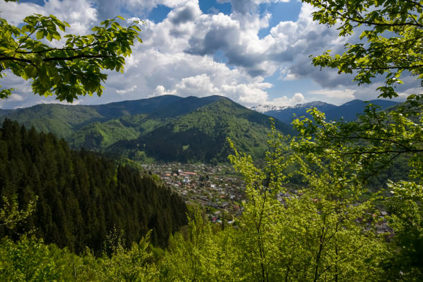 istock Small Ukrainian village in the Carpathian Mountains 2032580533