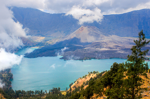 Mount Rinjani is a famous place in Lombok which is a tourist destination for climbing tourists who come from various countries. Rinjani has a height of 3,726 meters making it the 5th highest mountain in Indonesia