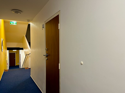 Comfortable and tidy interior corridor