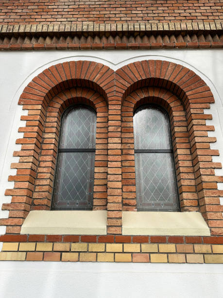 istock Windows of the old church 2032643176