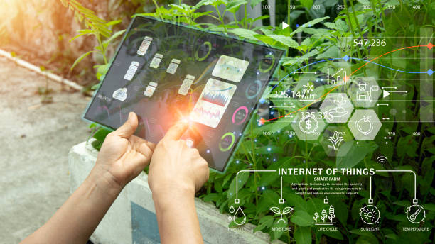 istock The concept of using AI and smart farming 2032845507