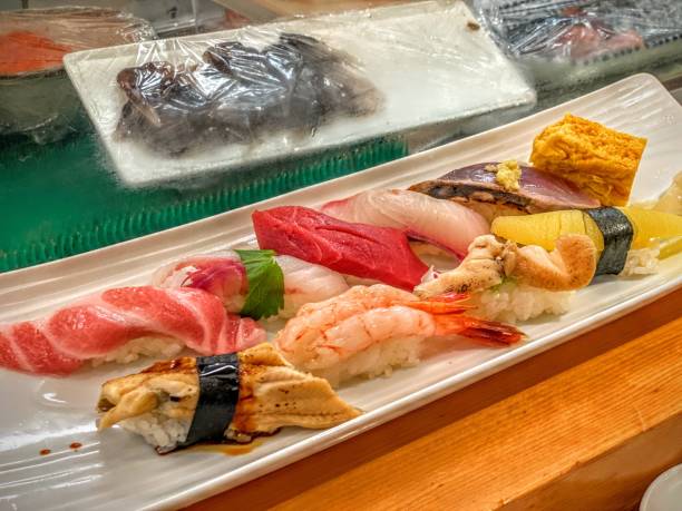 Sushi in Tokyo Tsukiji