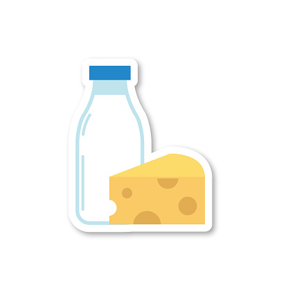 Agriculture Sticker Icon In Flat Colors On A Transparent Background