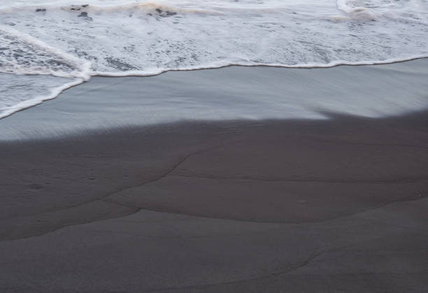 istock beach with black volcanic sand on  Tenerife 2032922021
