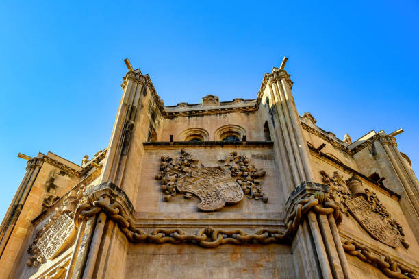 architecture feature murcia cathedral - architectural feature architecture cathedral catholicism foto e immagini stock