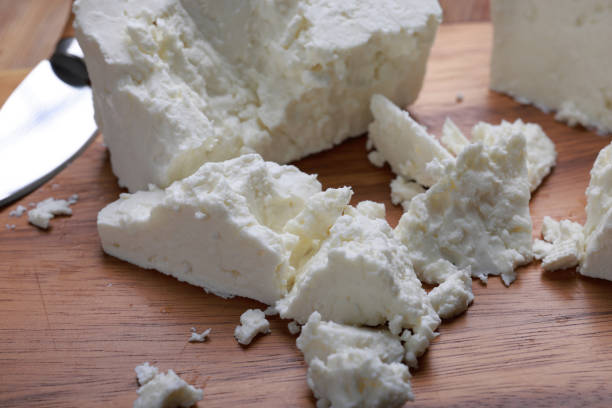 istock Telemea Cheese is soft and creamy which crumbles easily 2032983685