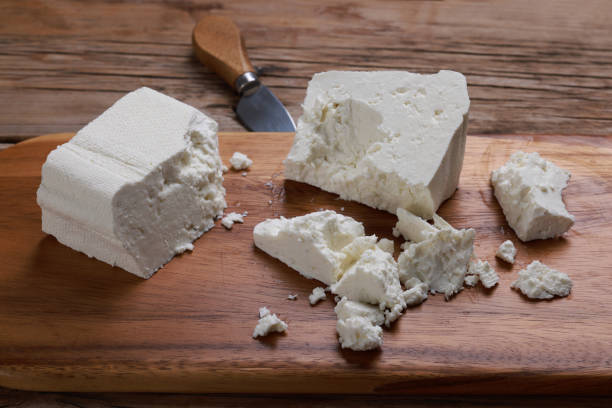 istock Telemea Cheese is soft and creamy which crumbles easily 2032983692