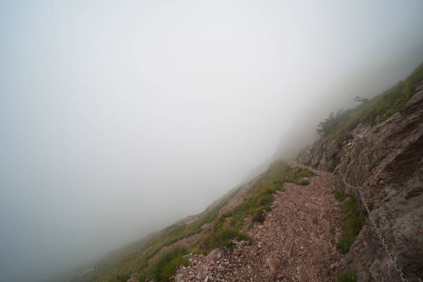 Hiking trail on the ,,Grosser Mythen\