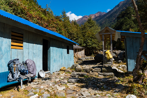 Beautiful Phaley Foley Village Community in Himalayan Landscape of Kanchenjunga, Taplejung, Nepal