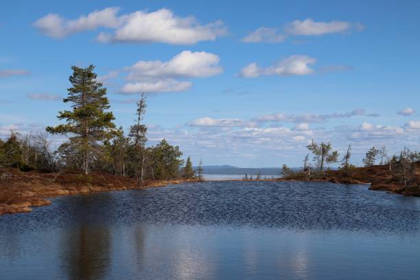 istock A window like mountain lake in northern scenery 2033086286