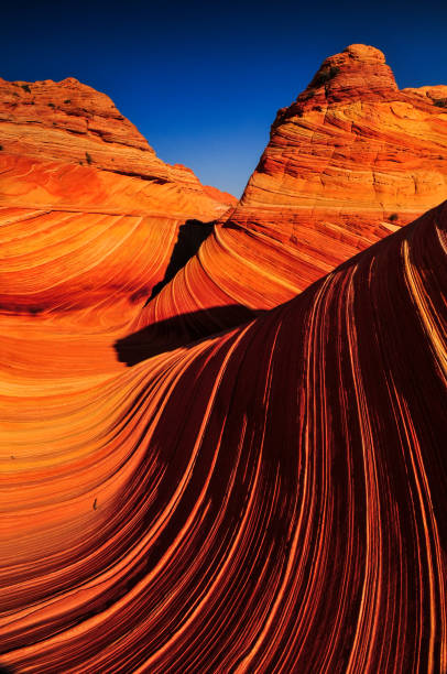 istock Early morning light on The Wave sandstone formation 2033094111