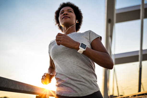 istock African American Woman's Sunset Bridge Workout 2033167930