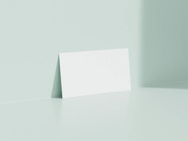 istock Business card mockup on white background 2033206107