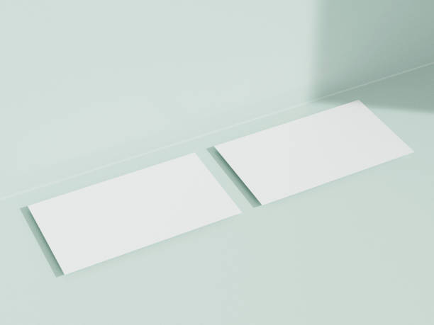 istock Business card mockup on white background 2033206631
