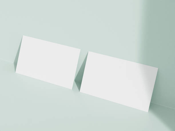 istock Business card mockup on white background 2033207137