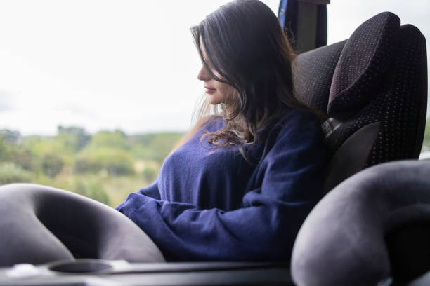 istock Young person on a bus trip 2033282336