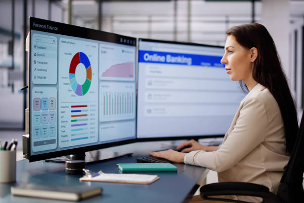 istock Financial Planning And Tracking. Online Budget App 2033298521