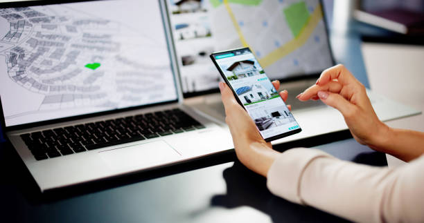 istock Woman Searching Real Estate Property 2033299627