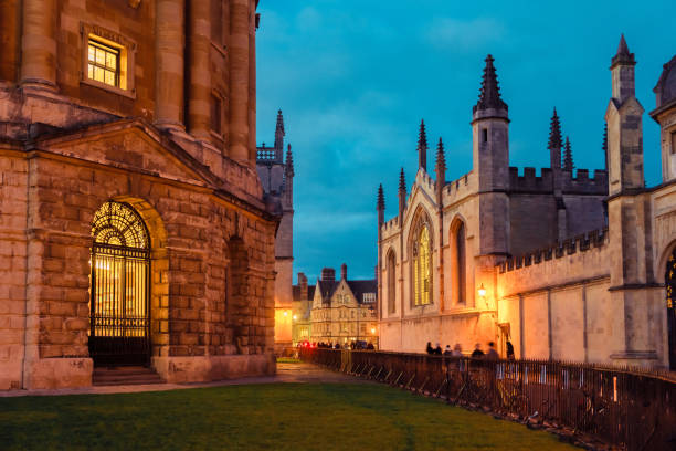 View of Radcliffe Camera, Oxford University, UK