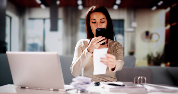 Taking Document Picture Or Photo With Phone