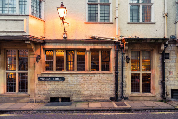 Street scene in Oxford, UK