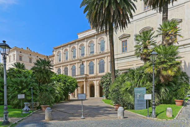 muzeum barberini w rzymie - palazzo barberini zdjęcia i obrazy z banku zdjęć