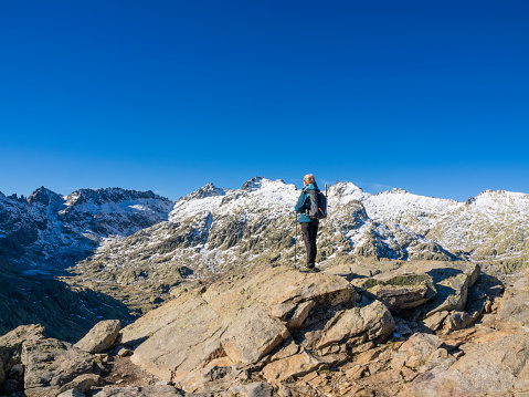 The Bitterroot Mountains of the Selway-Bitterroot Wilderness.  Montana, USA