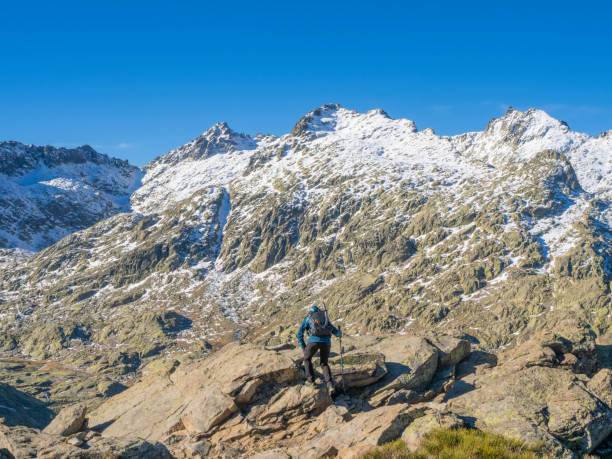 istock Winter mountaineering in the Sierra de Gredos, Spain 2033397077