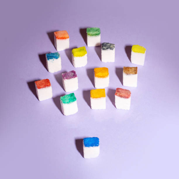 sugar cubes, unhealthy foods