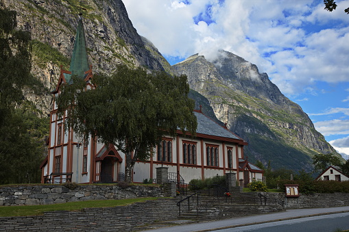 Church in Sunndalsora, Norway, Europe