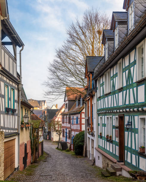 istock Picturesque medieval narrow 2033657681