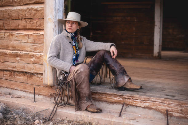 istock Female Ranch Worker Portrait 2033713715