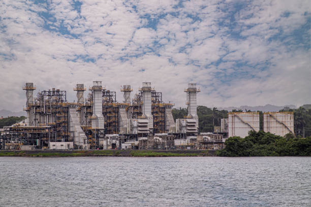 istock AES power generation towers, Colon Port, Limon Bay, Panama 2033992774