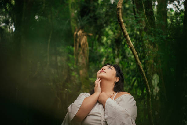 istock Asian woman contemplating nature 2034012765