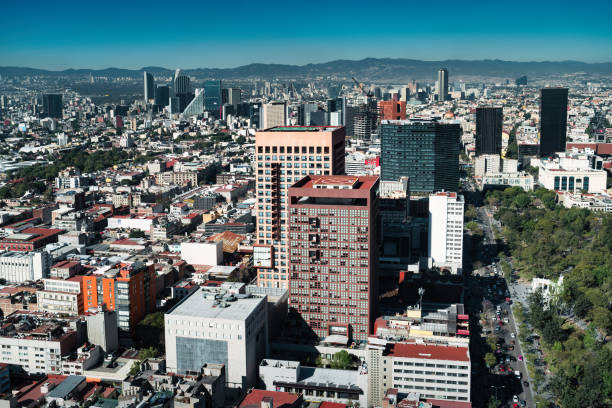 istock Downtown Mexico City from above 2034040439