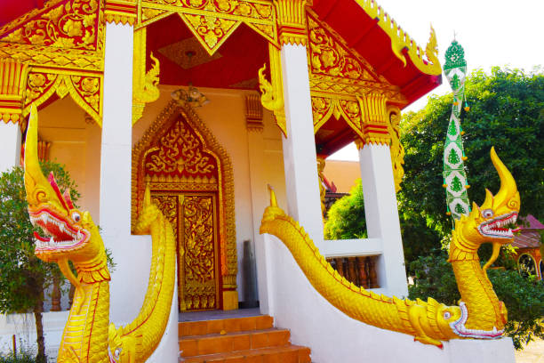 istock Wat Phra Ruang, Ubosot Portal, Mueang Phrae District, Thailand 2034092992
