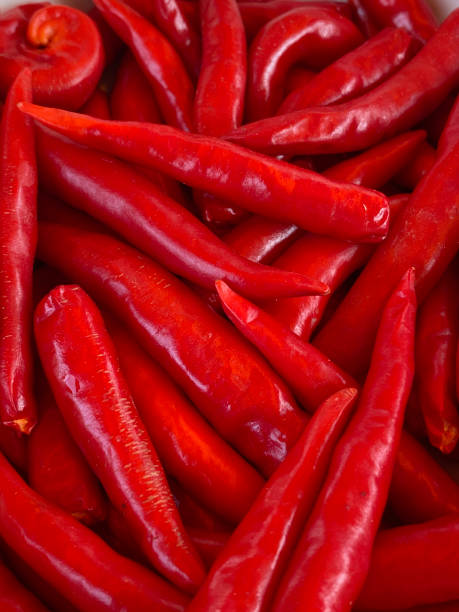 istock red chilli on a wooden plate, close up, 2034097886