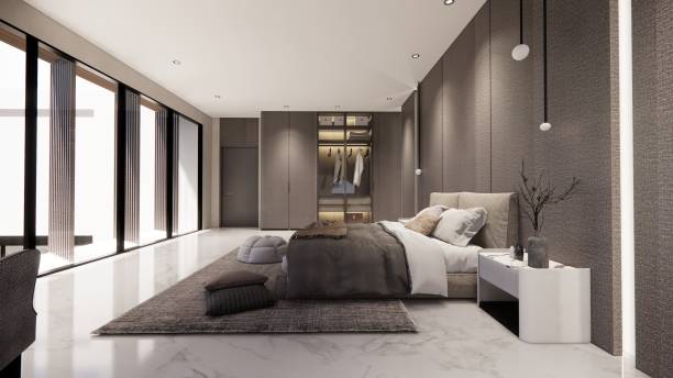 istock Luxurious modernity of this interior duplex house, depicted in stunning 3D rendering 2034146687